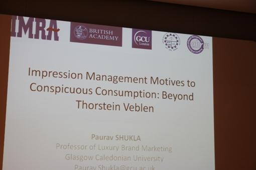 Professor Shukla presenting the Keynote Address at the 2014 IMRA-IIMB International Conference, University of Cambridge, UK.